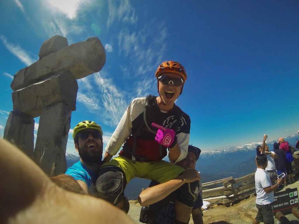 Selfie Canada Bike Trip