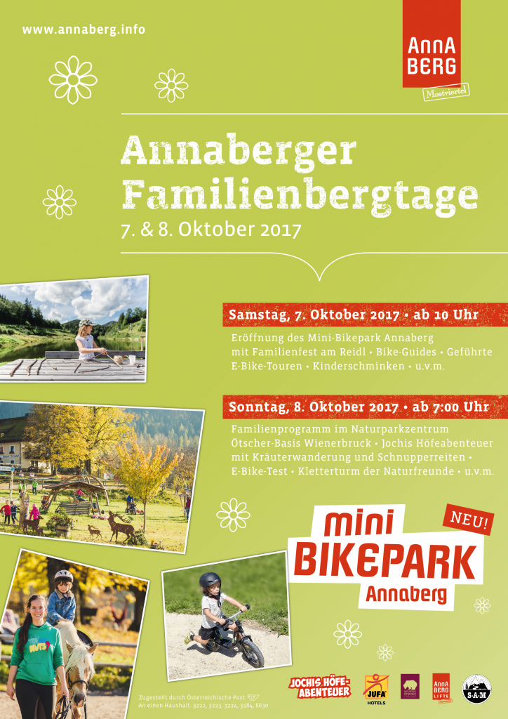 Annaberger Familientage Mini-Bikepark Annaberg