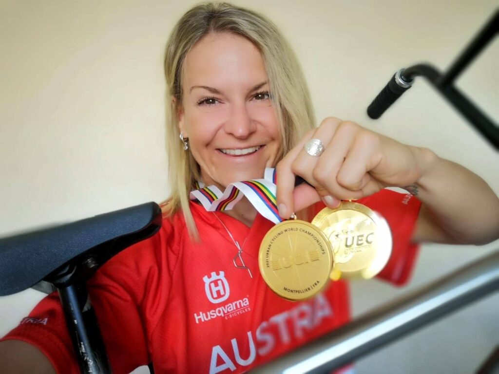 Irina Sadovnik BMX Weltmeisterin Flatland