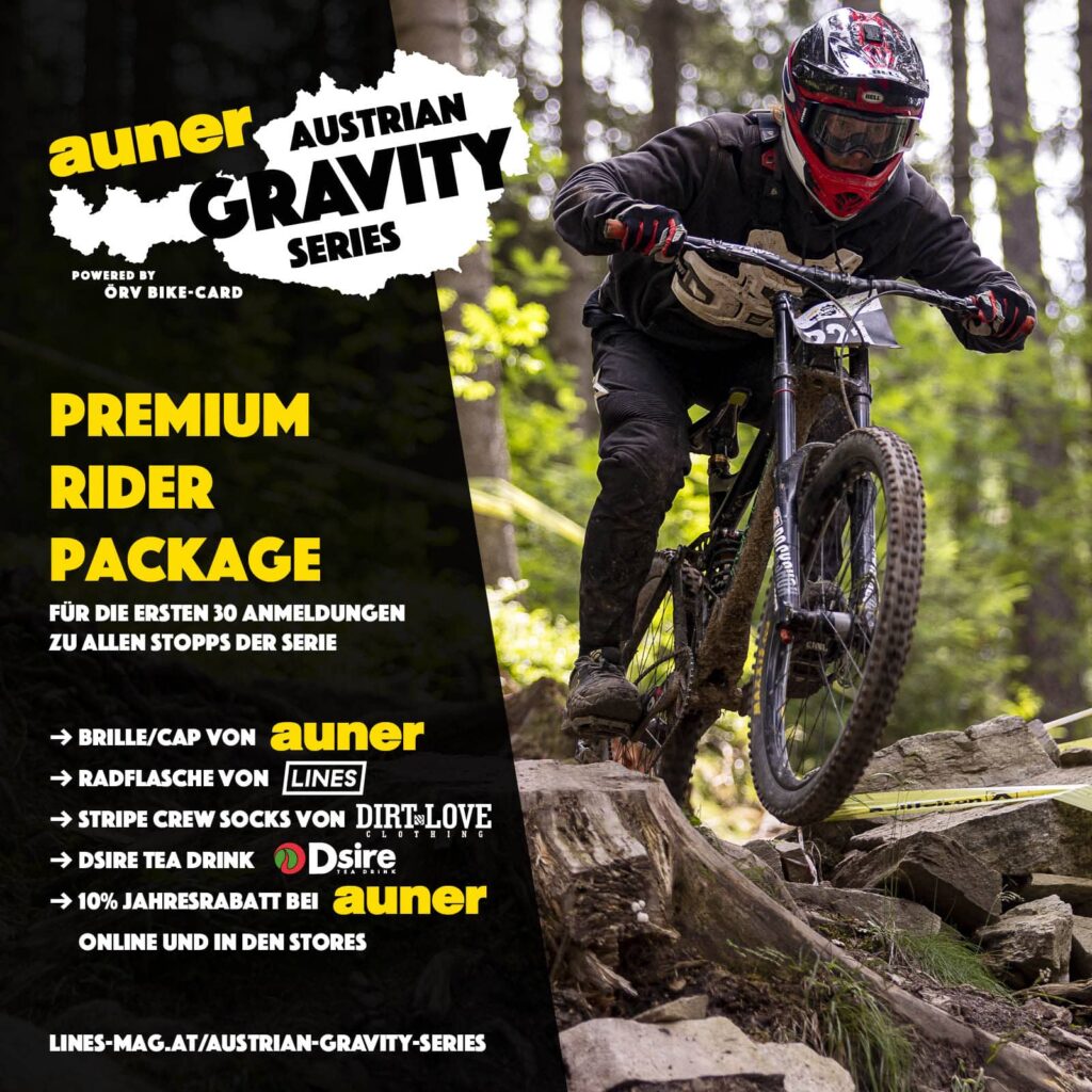 auner Austrian Gravity Series 2022 Premium Rider Package