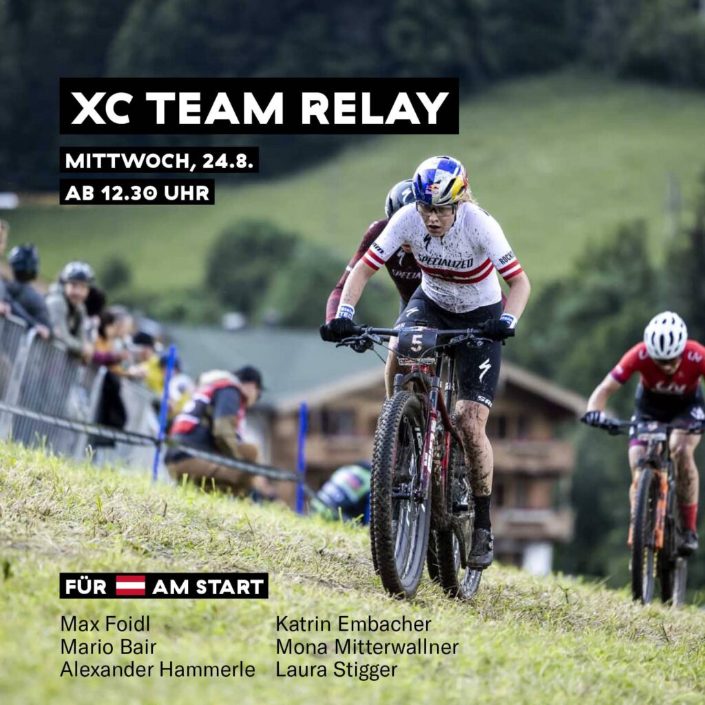 Mountainbike WM Les Gets 2022 XC Team Relay