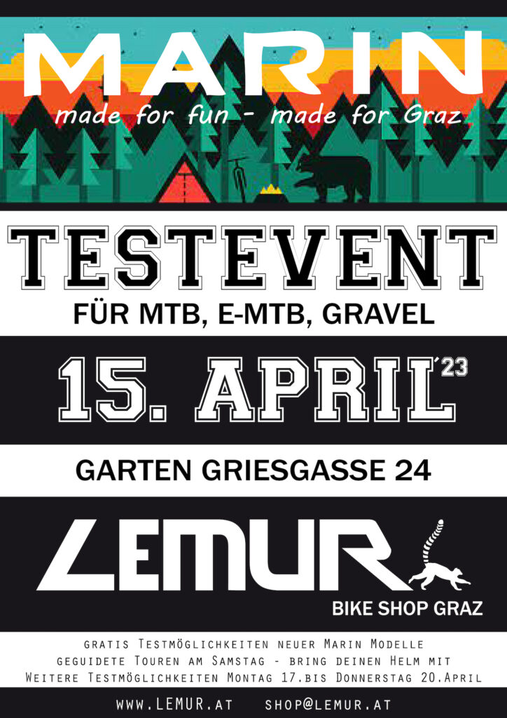 Lemur Bike & Bones Marin Testevent Graz 2023