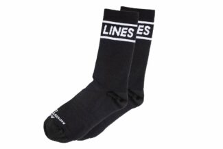 LINES Essential Crew Socks black